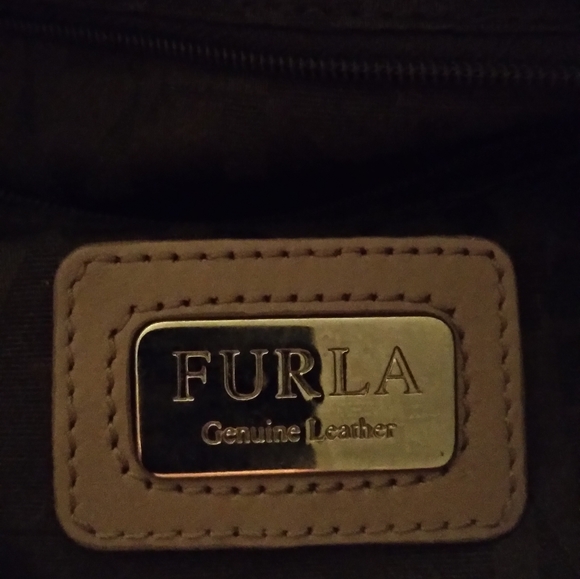 Furla Beige Leather shoulder bag - Picture 4 of 13